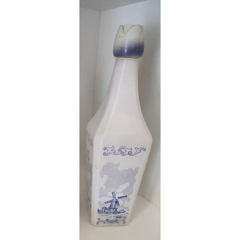 Botella Licorera Vintage Vandermint Con Tapón Original - Países Bajos