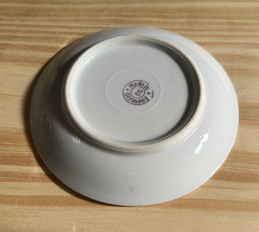Juego Tazas Café Expreso Art Deco - Porcelana Alemana Vintage (Años 20) - Image 2