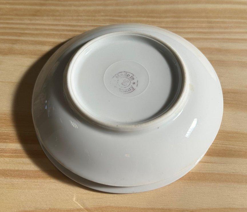 Juego Tazas Café Expreso Art Deco - Porcelana Alemana Vintage (Años 20) - Image 3