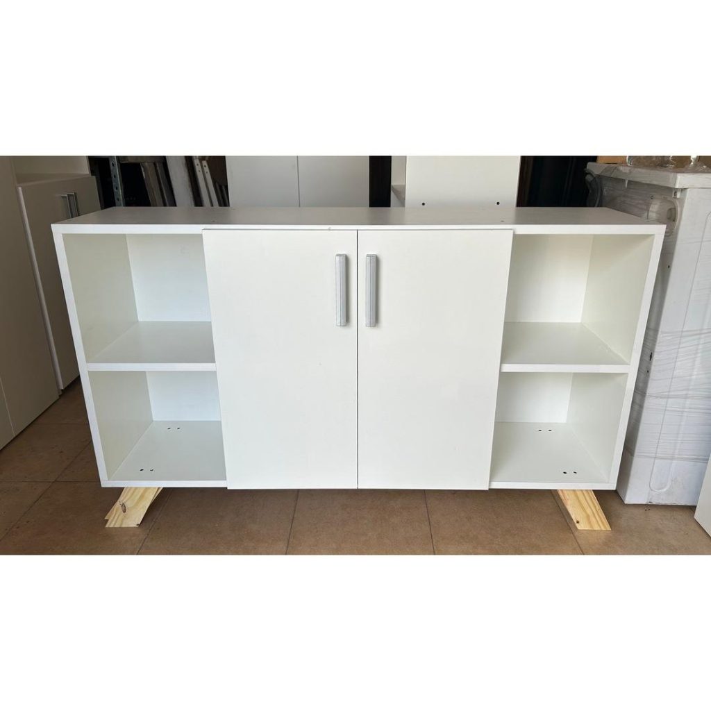 Rack de melamina armado