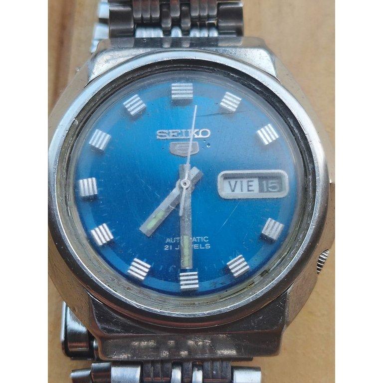 Reloj Vintage Seiko 5 Automatic 7006-6000 Caballero 21 Jewels